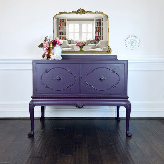 Berkey & Gay Furniture Buffet | Dark Academia French Buffet | Romantic Antique French Buffet | Antique Sideboard | Vintage Credenza | Dining Room Server | Entryway Table