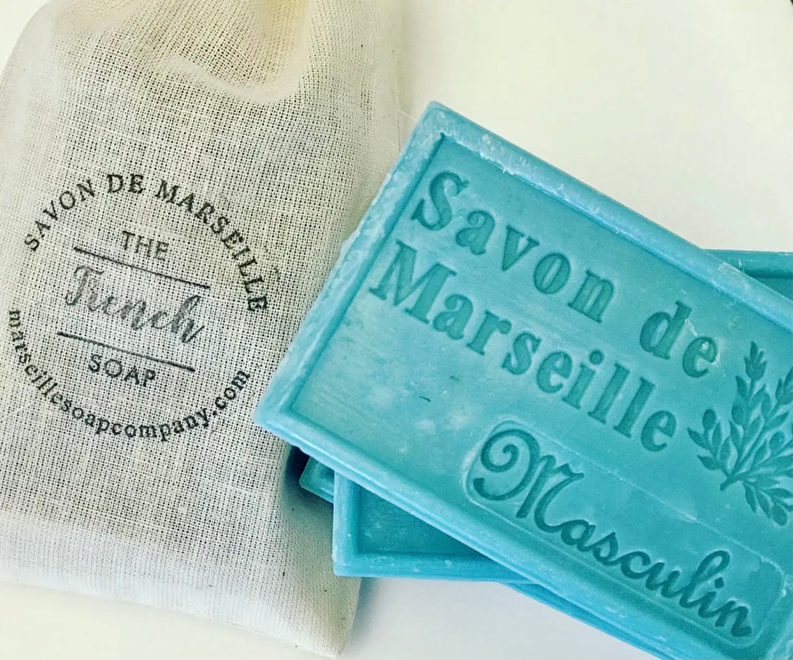 Savon de Marseille Scented Soap | French Soap | English Lavender Soap | Moisturizing Soap | Natural Soap | Gentle Handcrafted Soap