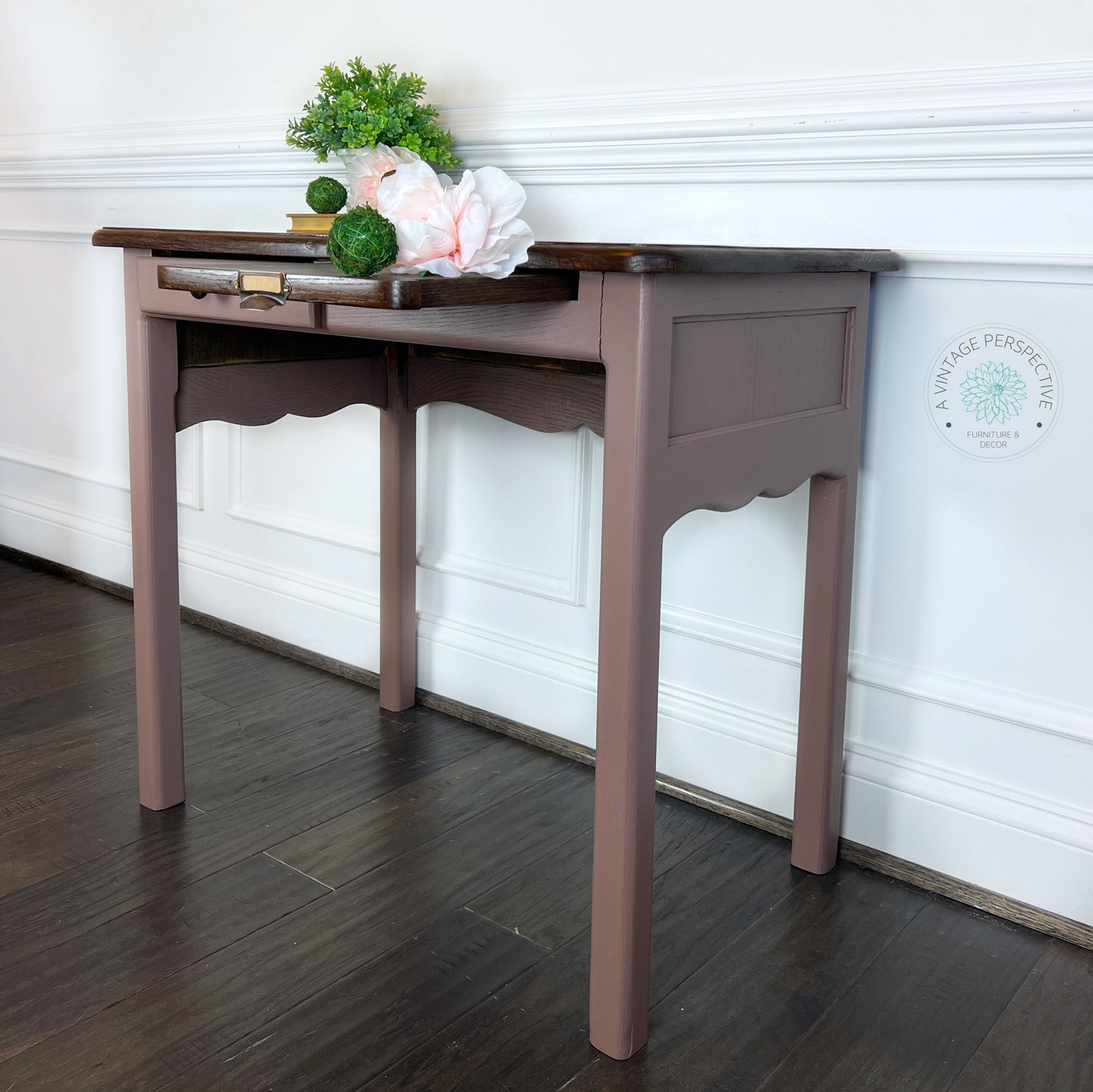 Petite Vintage Desk | French Country | Shabby Chic Desk | Farmhouse Furniture | Small Writing Desk | Antique Office Desk