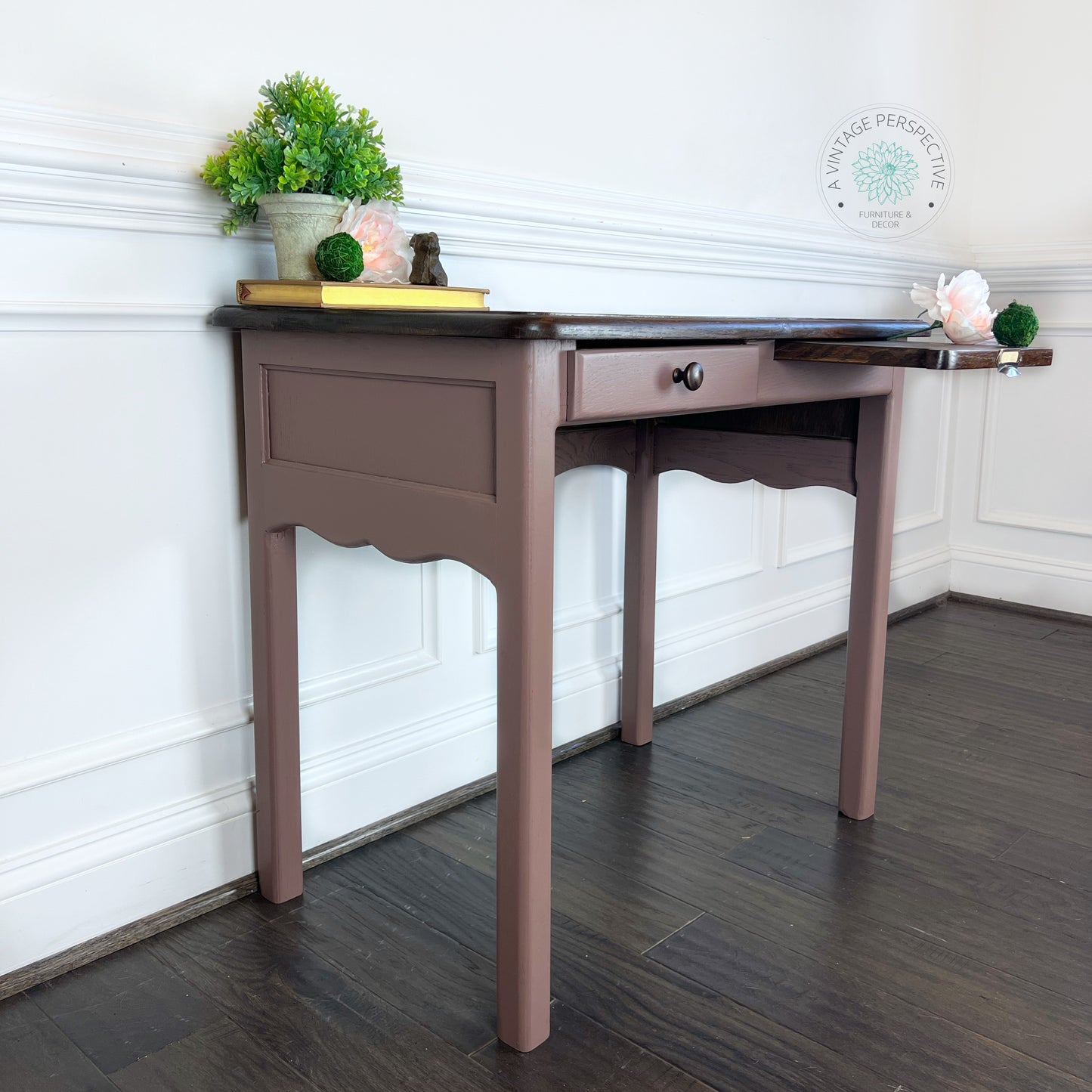Petite Vintage Desk | French Country | Shabby Chic Desk | Farmhouse Furniture | Small Writing Desk | Antique Office Desk