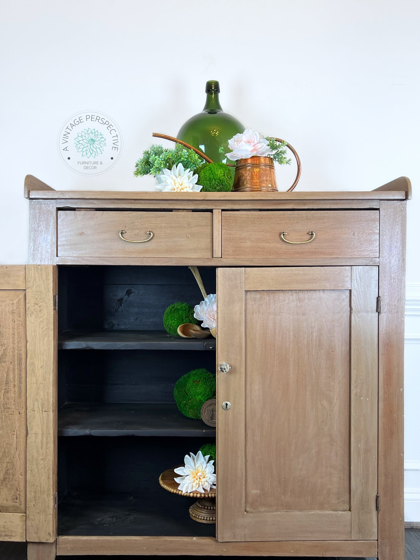 Antique Jelly Cabinet | Primitive Jelly Cupboard | Rustic Pie Safe | Early American Cherry Cabinet | Antique 19th Century Farmhouse Cabinet