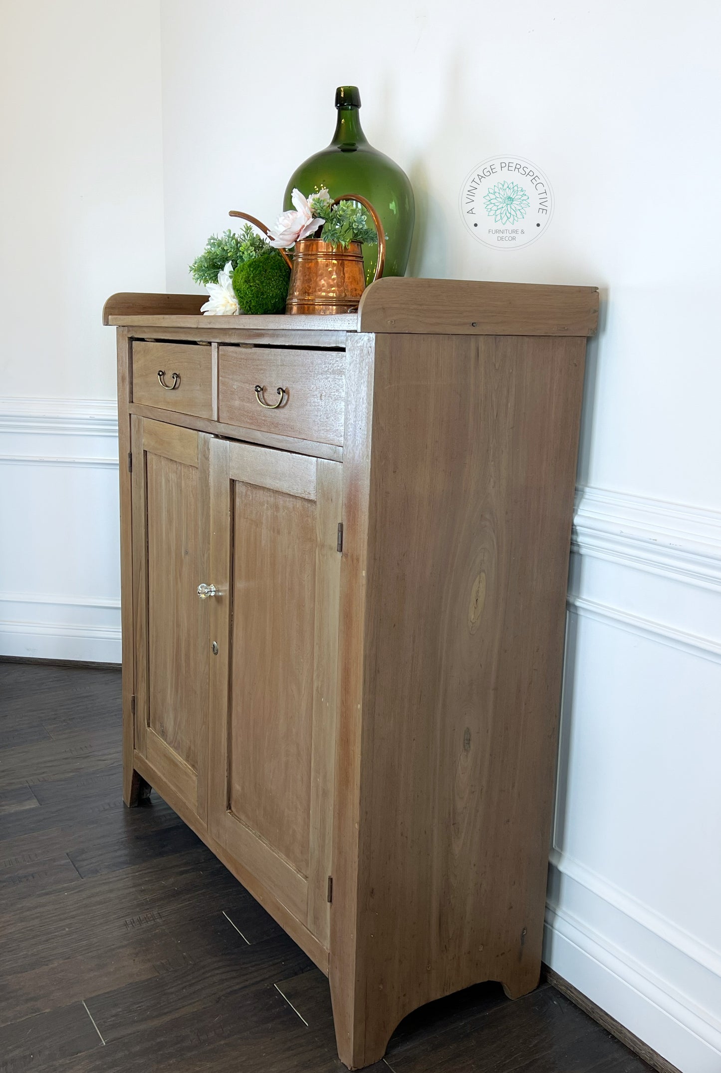 Antique Jelly Cabinet | Primitive Jelly Cupboard | Rustic Pie Safe | Early American Cherry Cabinet | Antique 19th Century Farmhouse Cabinet
