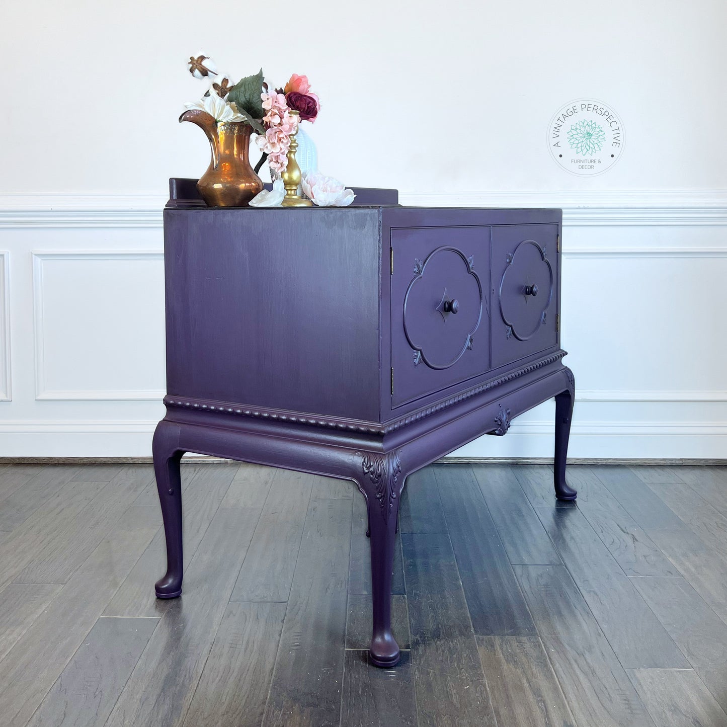 Berkey & Gay Furniture Buffet | Dark Academia French Buffet | Romantic Antique French Buffet | Antique Sideboard | Vintage Credenza | Dining Room Server | Entryway Table