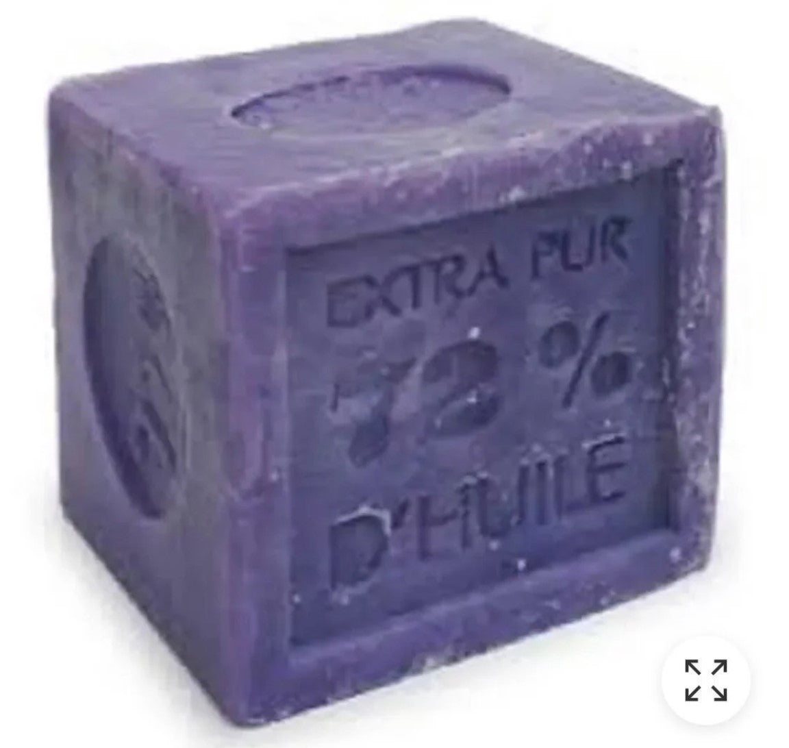 Savon de Marseille Large Soap Cube | Jasmine Soap | English Lavender Soap | Honey French Soap | Natural Soap | Gentle Handcrafted Soap