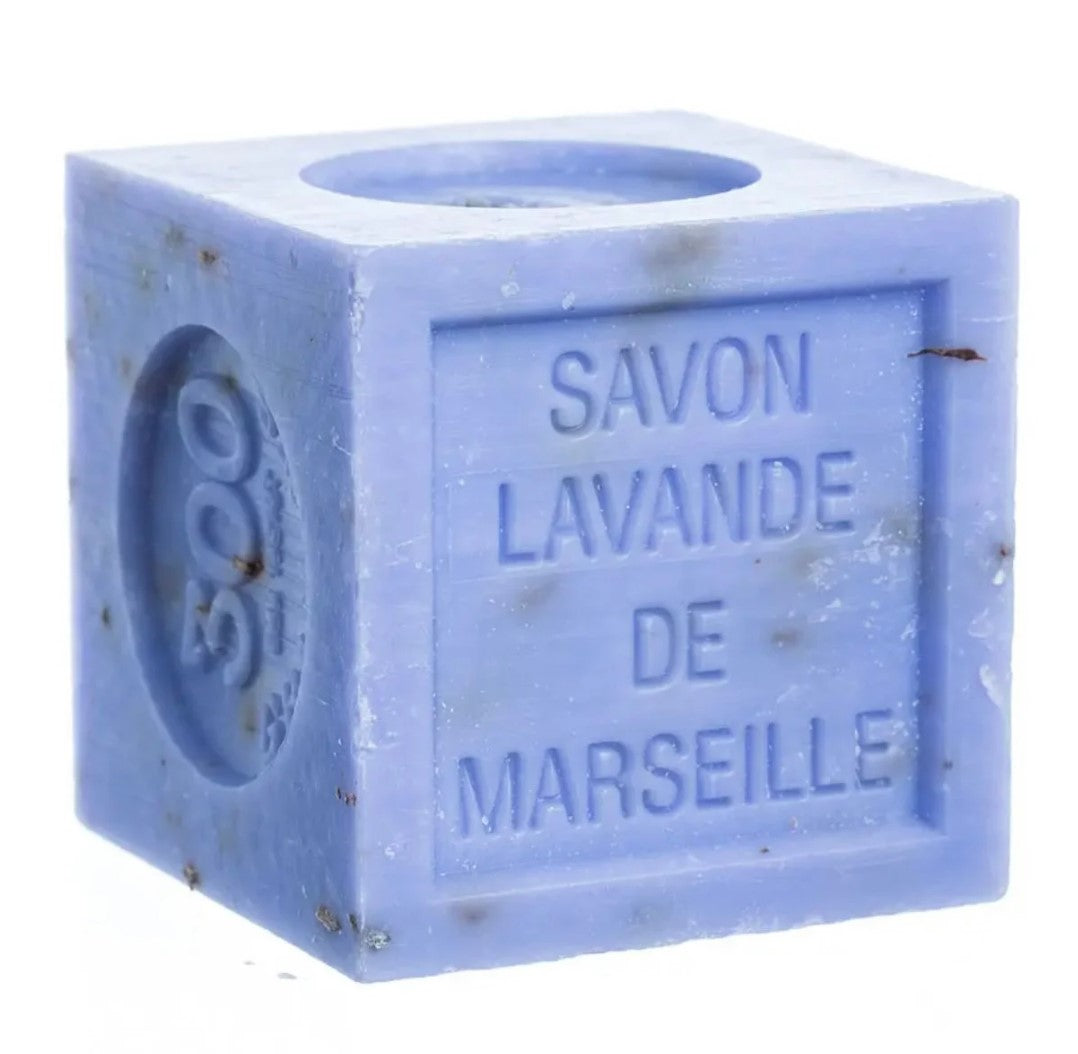 Savon de Marseille Large Soap Cube | Jasmine Soap | English Lavender Soap | Honey French Soap | Natural Soap | Gentle Handcrafted Soap