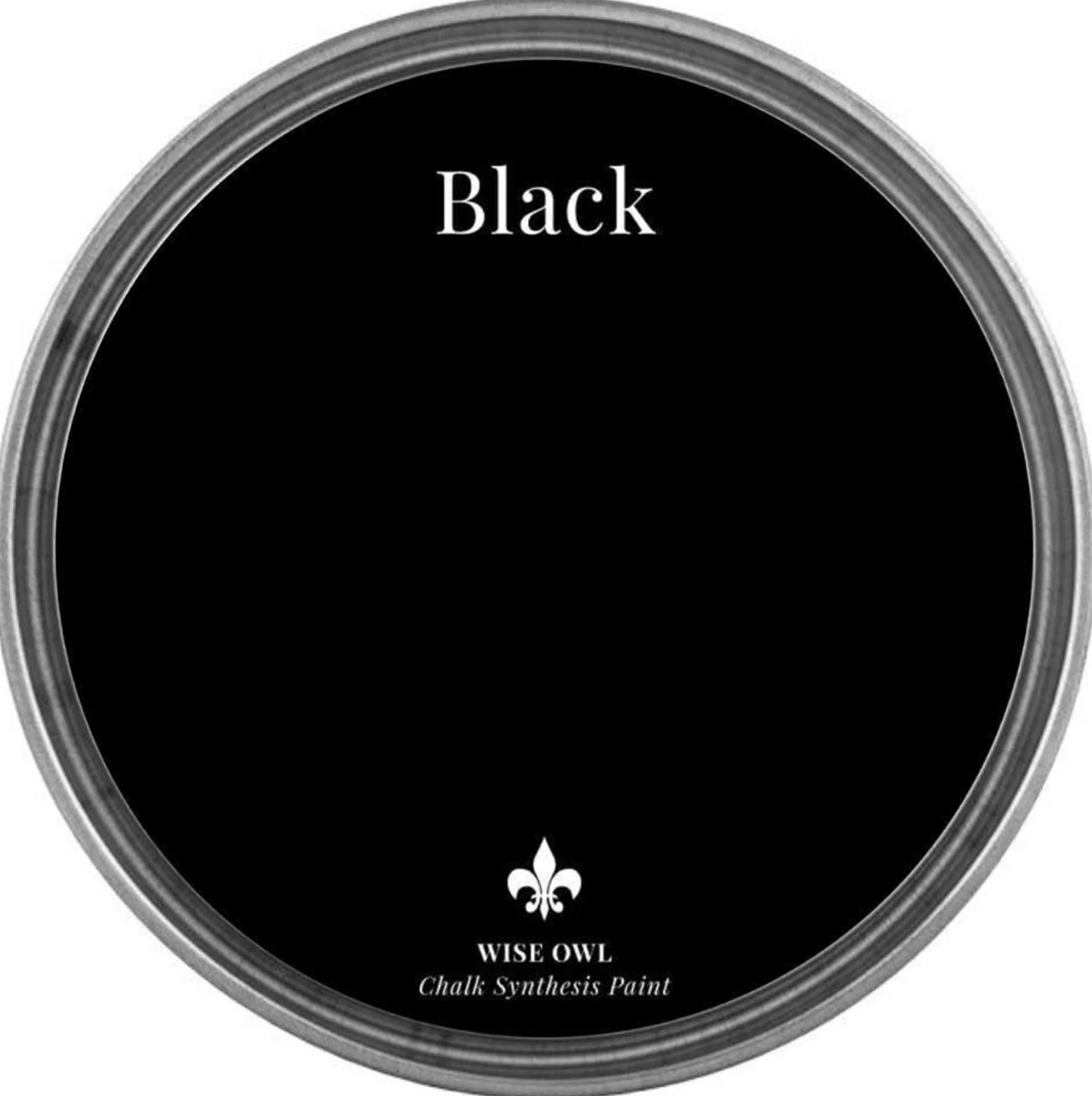 Wise Owl Black Pint (16 oz) | Chalk Synthesis Paint | Wise Owl Paint | Furniture Paint | DIY Painting