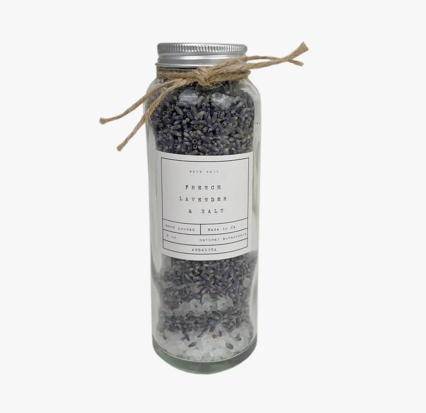 Floral Infused Bath Salt | Lavender Bath Salt | Petite Rose Bath Salt | French Bath Salts | Floral Bath Soak | Luxury Handcrafted Bath Salt
