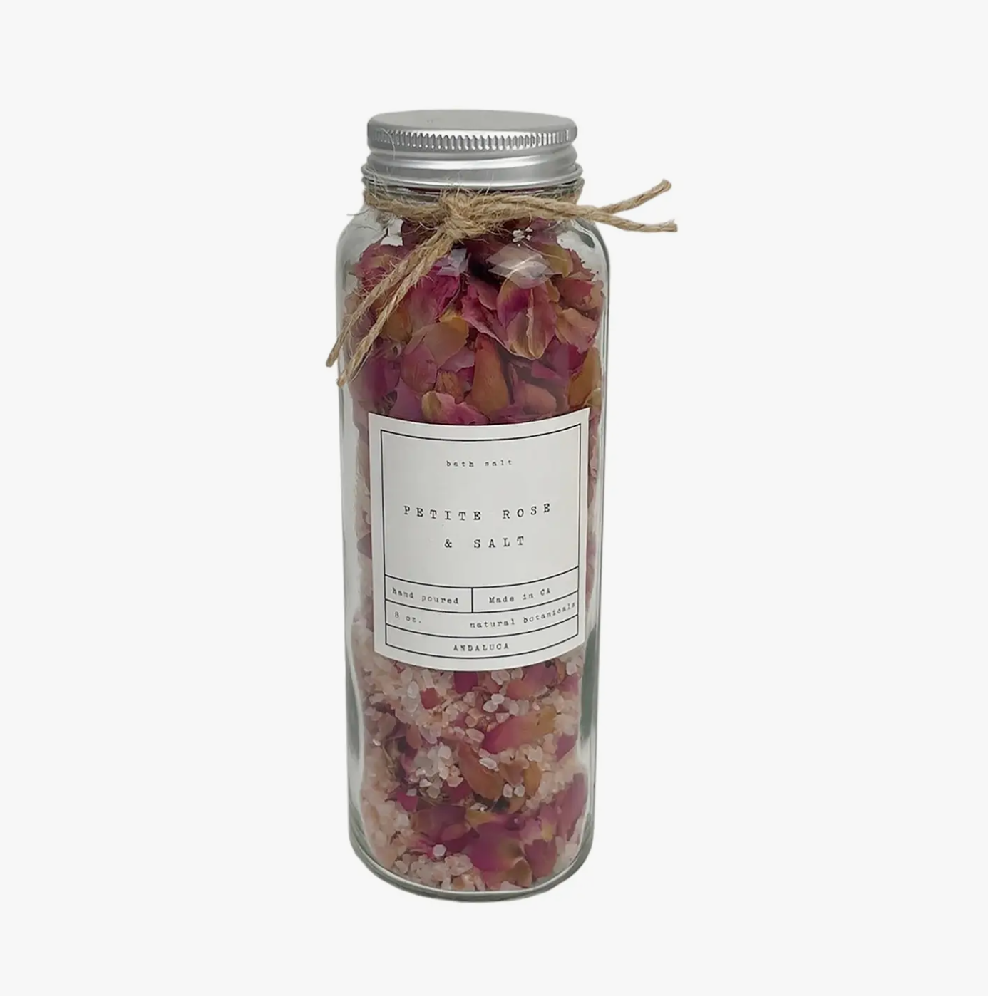 Floral Infused Bath Salt | Lavender Bath Salt | Petite Rose Bath Salt | French Bath Salts | Floral Bath Soak | Luxury Handcrafted Bath Salt
