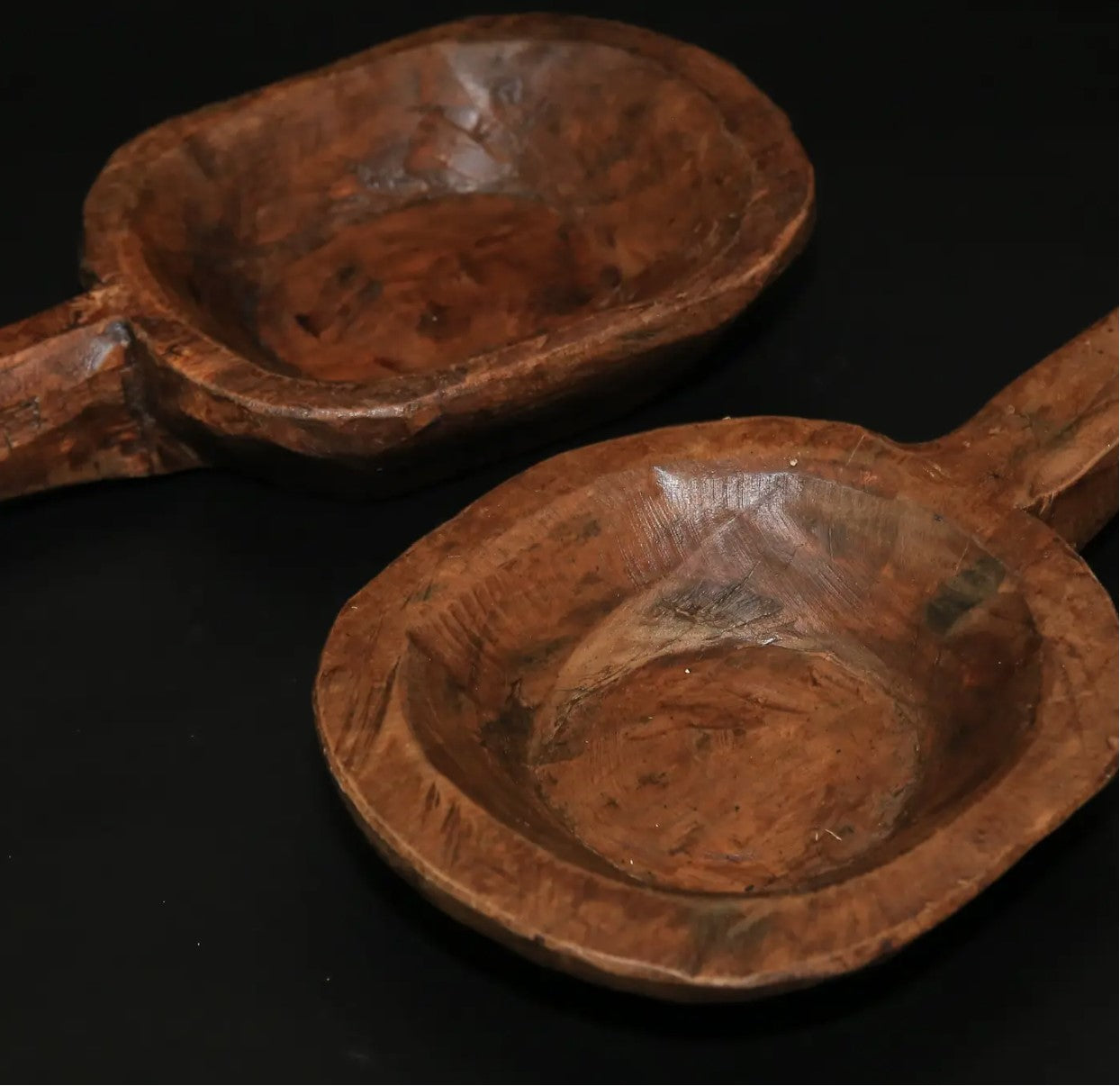 Rustic Wooden Scoop | Primitive Wood Scoop | Large Farmhouse Dry Goods Scoop | Rustic Scoop | Farmhouse Kitchen Decor | Vintage Feed Scoop