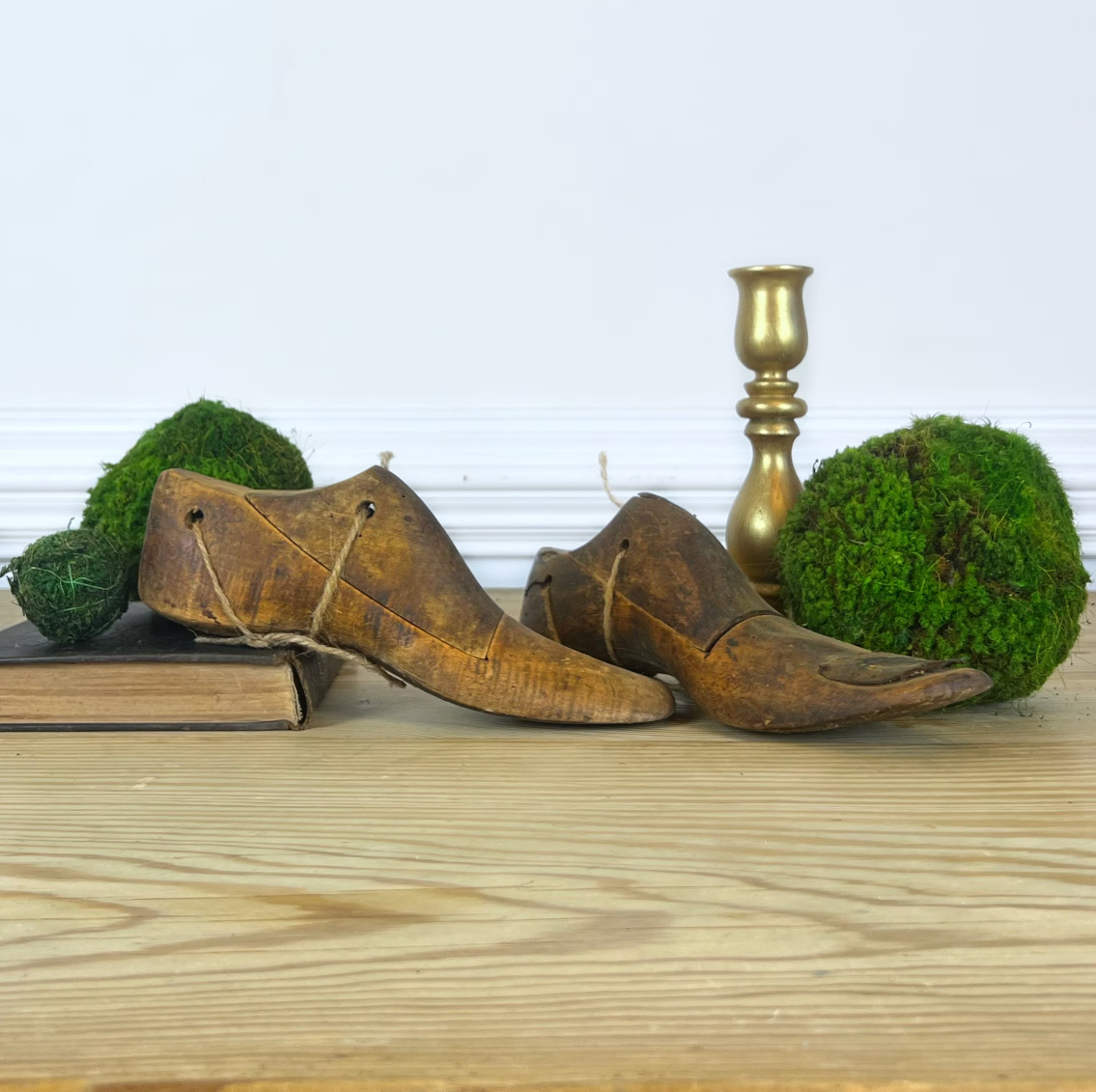 Antique Shoe Last | Primitive Wooden Shoe Form | Antique Cobbler’s Wood Shoe Lasts | Authentic Shoe Forms | Vintage Wood Shoe Lasts