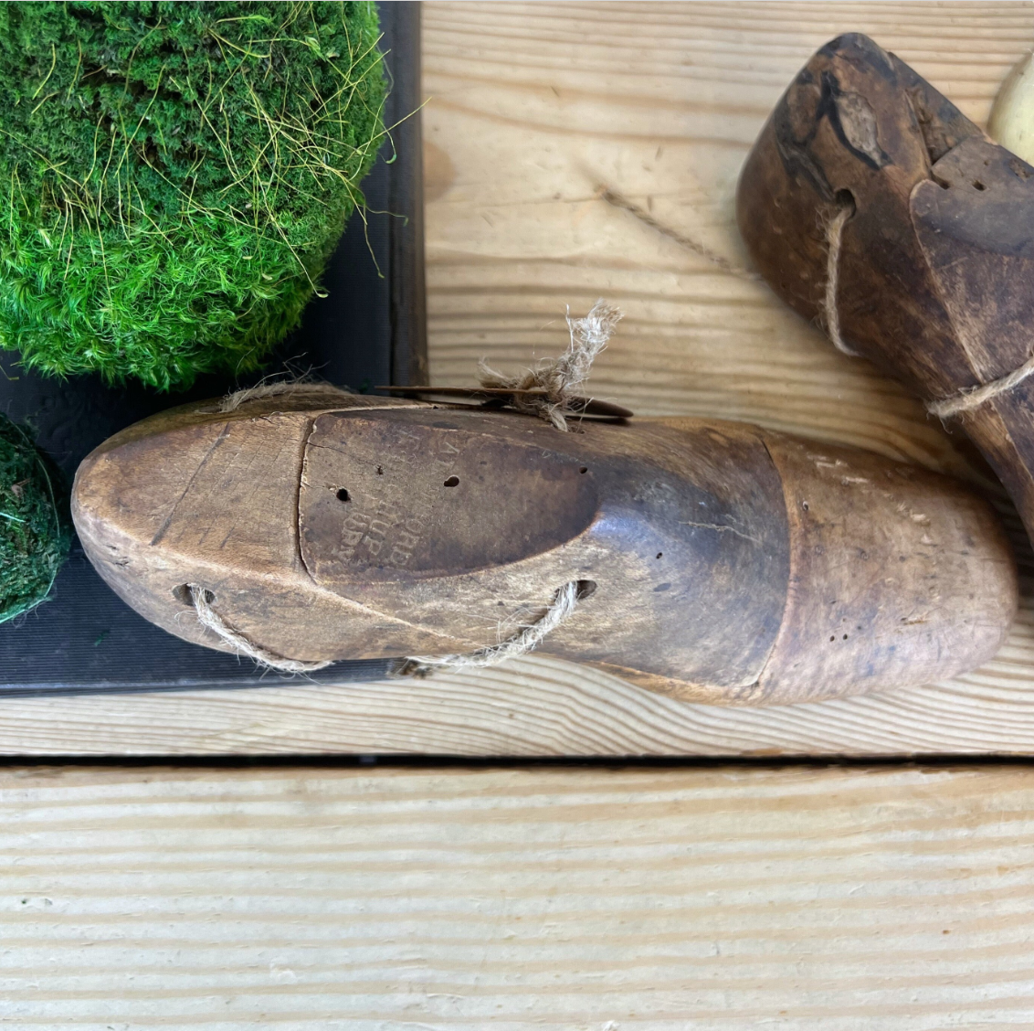 Antique Shoe Last | Primitive Wooden Shoe Form | Antique Cobbler’s Wood Shoe Lasts | Authentic Shoe Forms | Vintage Wood Shoe Lasts