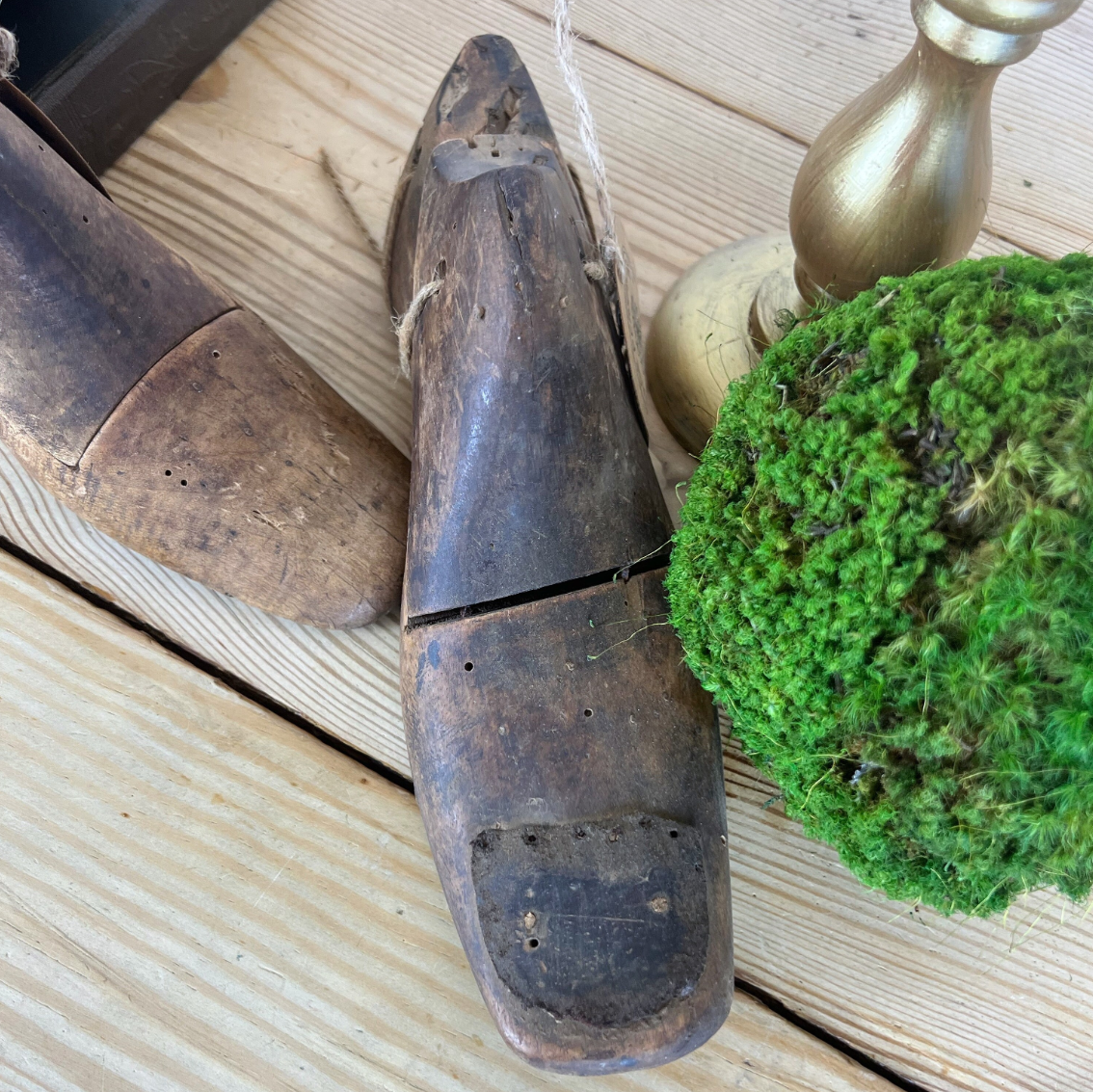 Antique Shoe Last | Primitive Wooden Shoe Form | Antique Cobbler’s Wood Shoe Lasts | Authentic Shoe Forms | Vintage Wood Shoe Lasts