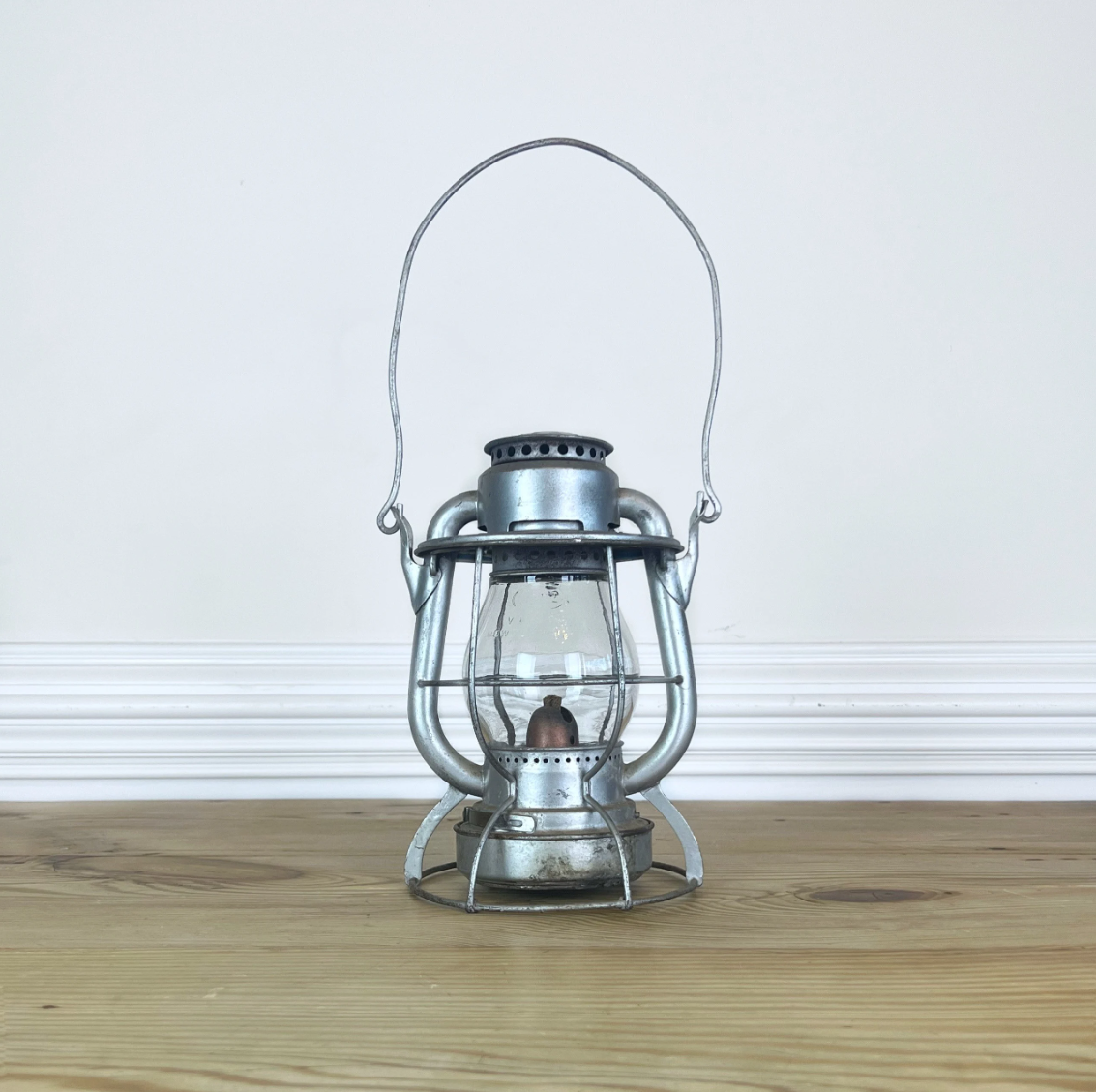 Railroad Lantern Dietz Vesta Wabash Railway Lantern with Clear Cast Globe | Antique Railroad Lantern | Vintage Railway Lamp