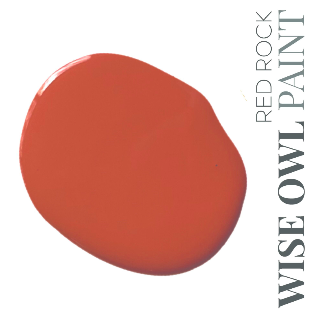 NEW! Red Rock Pint (16 oz) | Desert Sunset Collection Pint | Chalk Synthesis Paint | Wise Owl Paint | Furniture Paint | DIY Painting