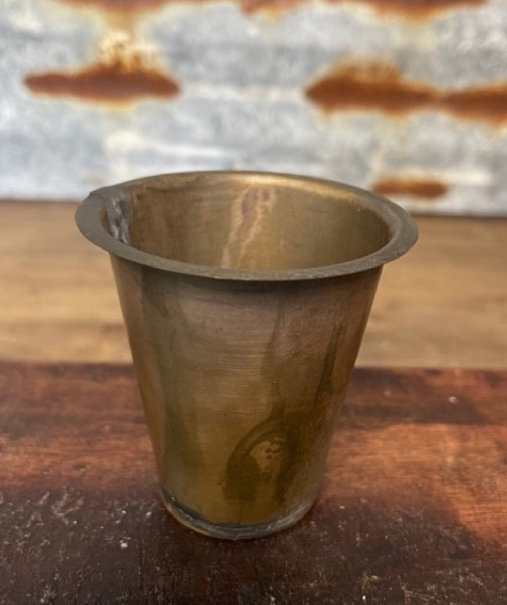 Sugar Mold Soy Candles | Rustic Tin Sugar Mold | Sweet Tobacco Candle | Sugar Mold Succulent Containers | Sealed Candle Safe Container