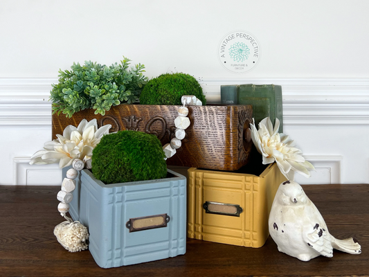 Individual Antique Sewing Cabinet Drawers | Apothecary Drawers | Vintage Sewing Machine Drawers | Wood Sewing Drawers | Decorative Drawers