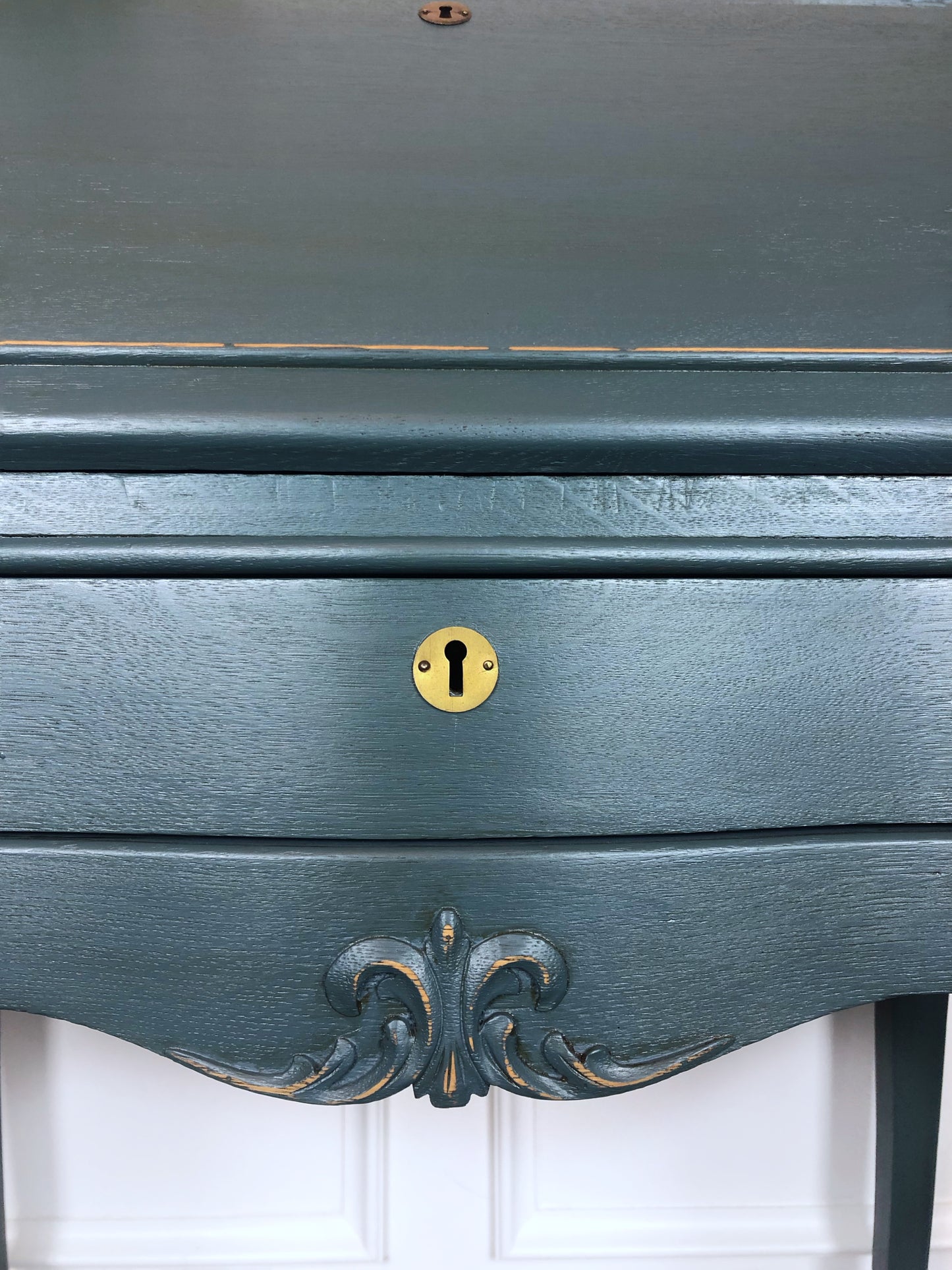 Vintage Desk | Antique Desk | Secretary Desk | French Country Desk | Fold Down Desk | Work from Home Desk | Victorian Desk