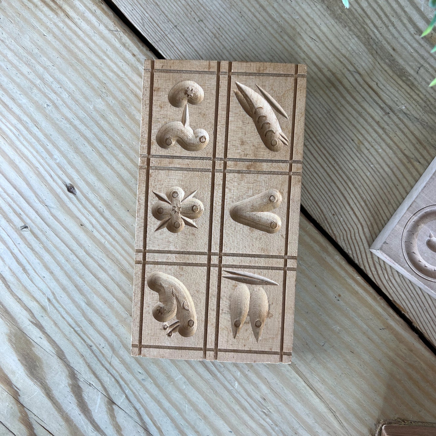 Vintage German Cookie Press | Vintage Chinese Wooden Mooncake Mold | Vintage Cookie Press | Wood Rolling Pin Cookie Press