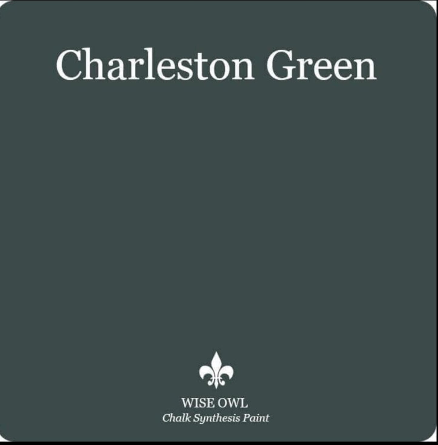 Charleston Green Pint (16 oz) | Chalk Synthesis Paint | Wise Owl Paint | Furniture Paint | DIY Painting