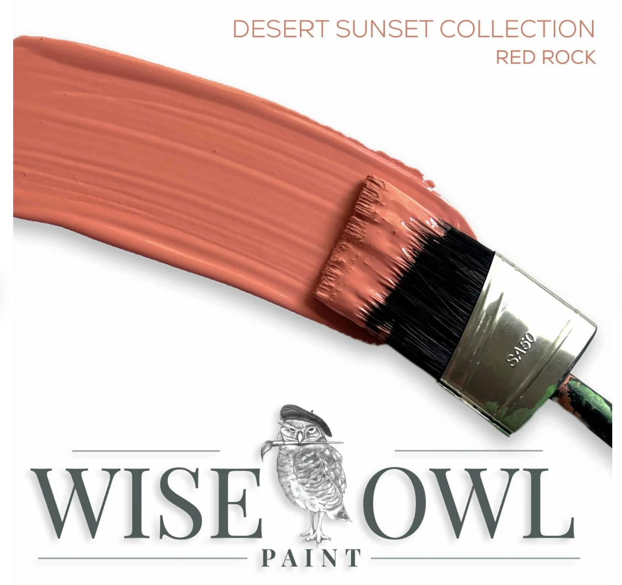 NEW! Red Rock Pint (16 oz) | Desert Sunset Collection Pint | Chalk Synthesis Paint | Wise Owl Paint | Furniture Paint | DIY Painting